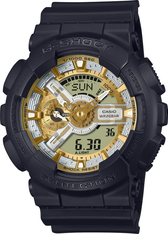 Casio G-Shock GA-110CC-2A: обзор мятно-синей расцветки и платформы GA-110