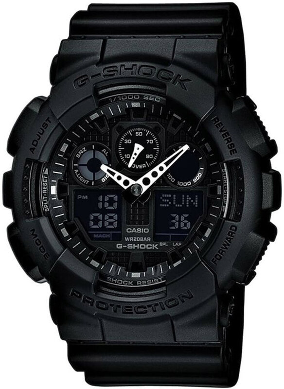 G-Shock GA-100: как выставить время, город, летнее время и стрелки по шагам