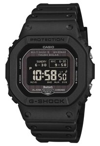 G-Shock GW-BX5600-1A1: чёрный квадрат с MIP-экраном, радио и Bluetooth