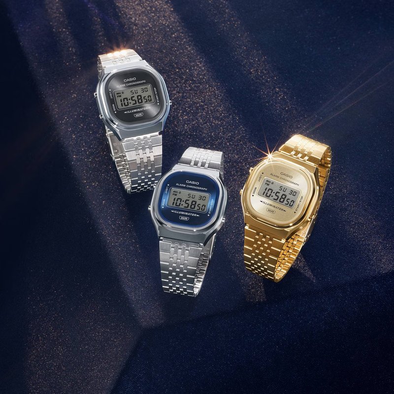 Casio A140WE: обзор скруглённой ретро-электроники с начинкой A168