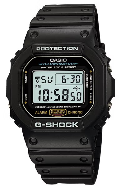G-Shock 5600: смола, сталь или титан — и мифы официальной истории