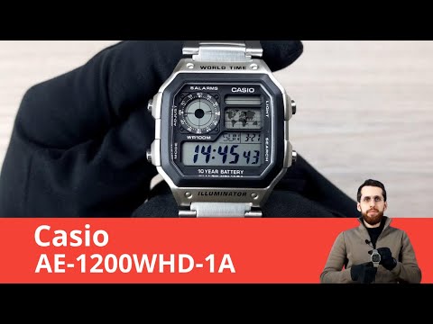 Обзор часов Casio AE-1200WHD-1A