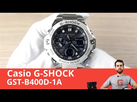 Новые офисные G-SHOCK / Casio GST-B400D-1A
