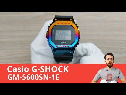 G-SHOCK в цветной стали / Casio GM-5600SN-1E
