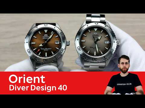 Новые дайверы с духом Kamasu / Orient Diver Design 40