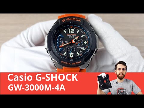 Оранжевый бестселлер / Casio G-SHOCK GW-3000M-4A