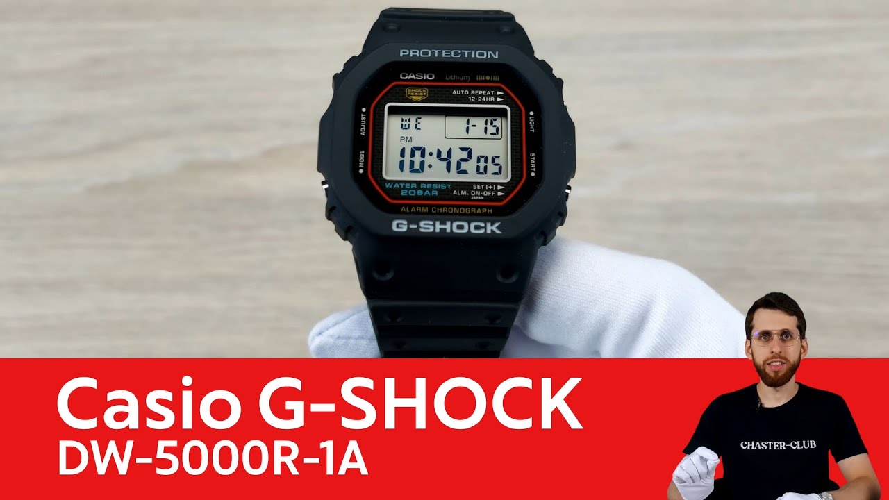 Самые Первые G-SHOCK / Casio DW-5000R-1A