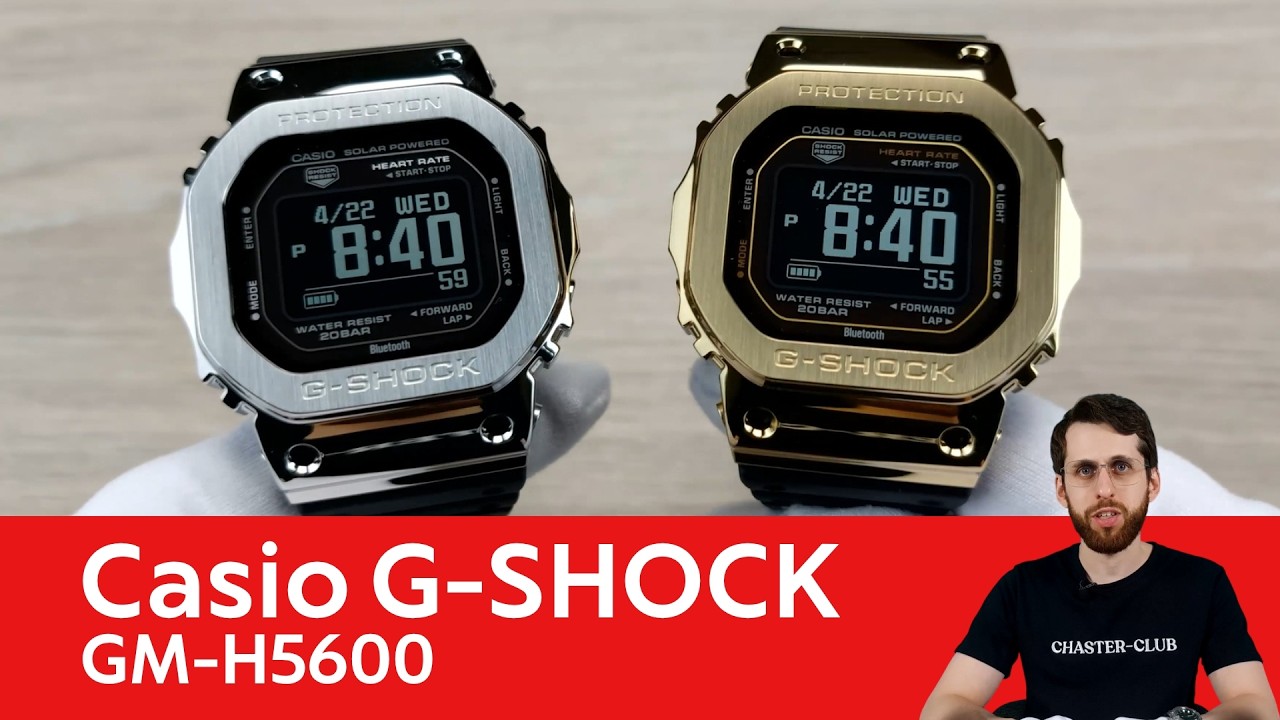 Сталь и спорт в G-SHOCK / Casio GM-H5600