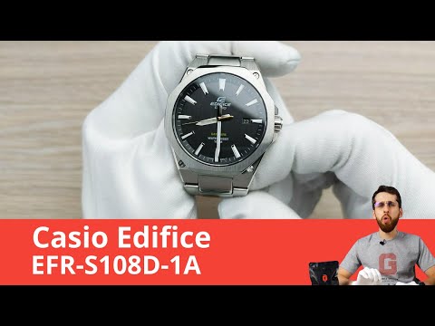 Самые Тонкие EDIFICE / Casio EFR-S108D-1A