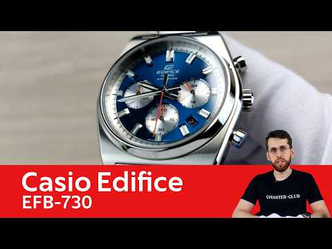 Бюджетный хронограф-бочка от Casio / EFB-730