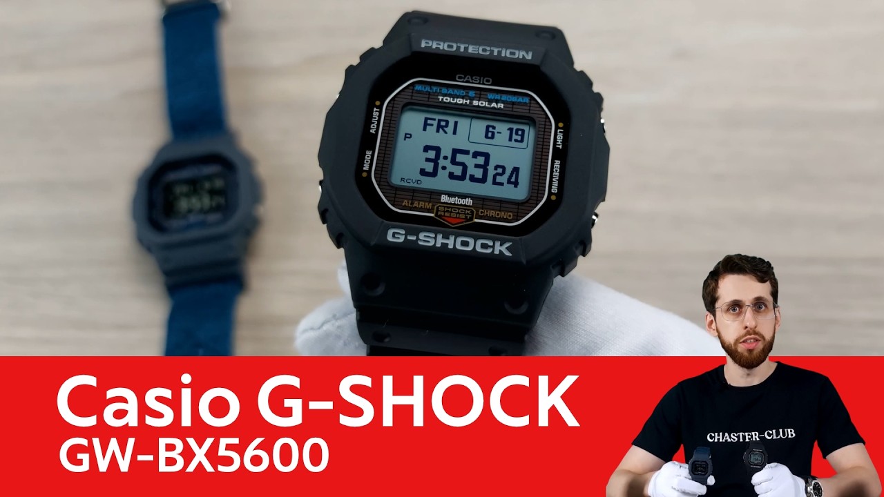 Смена экрана и рыболовные сети / Casio GW-BX5600