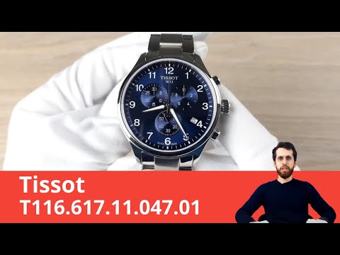 Крупный спортивный хронограф на каждый день / Tissot T116.617.11.047.01