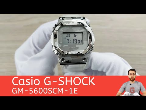 Прозрачный камуфляж / Casio G-SHOCK GM-5600SCM-1E