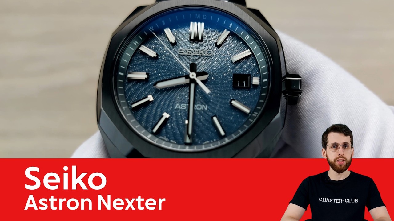 Синие Seiko Astron Nexter