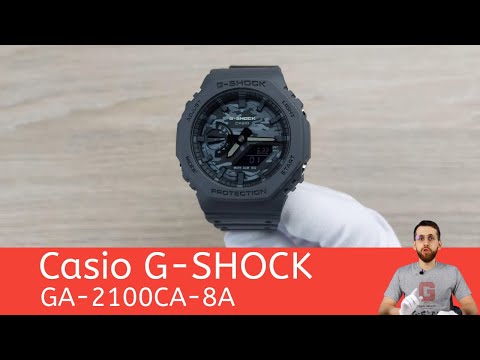 Камуфляжный октагон / Casio GA-2100CA-8A