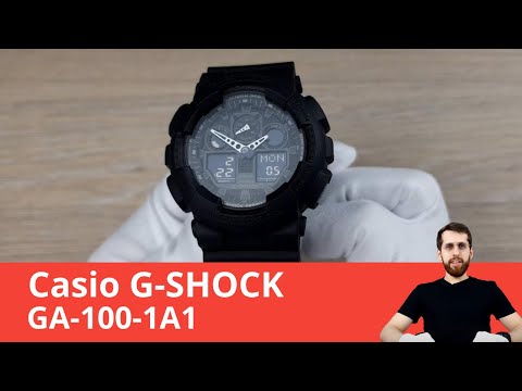 Обзор часов Casio G-SHOCK GA-100-1A1
