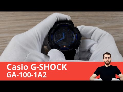 Обзор часов Casio G-SHOCK GA-100-1A2