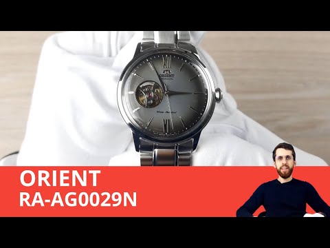 Механические часы с серебристым циферблатом / Orient RA-AG0029N