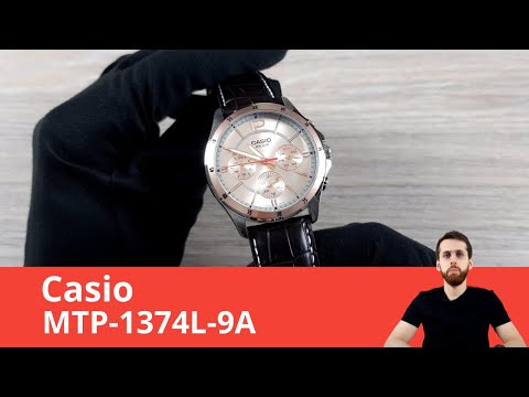 Casio MTP-1374L-9A - Обзор и Настройка