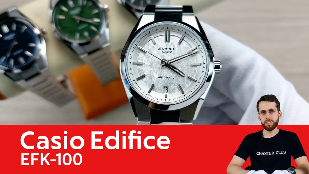 Первая механика от Casio / EFK-100