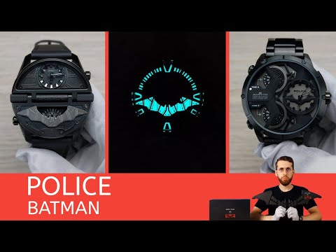 Супергеройские часы / Розыгрыш трёх моделей POLICE BATMAN