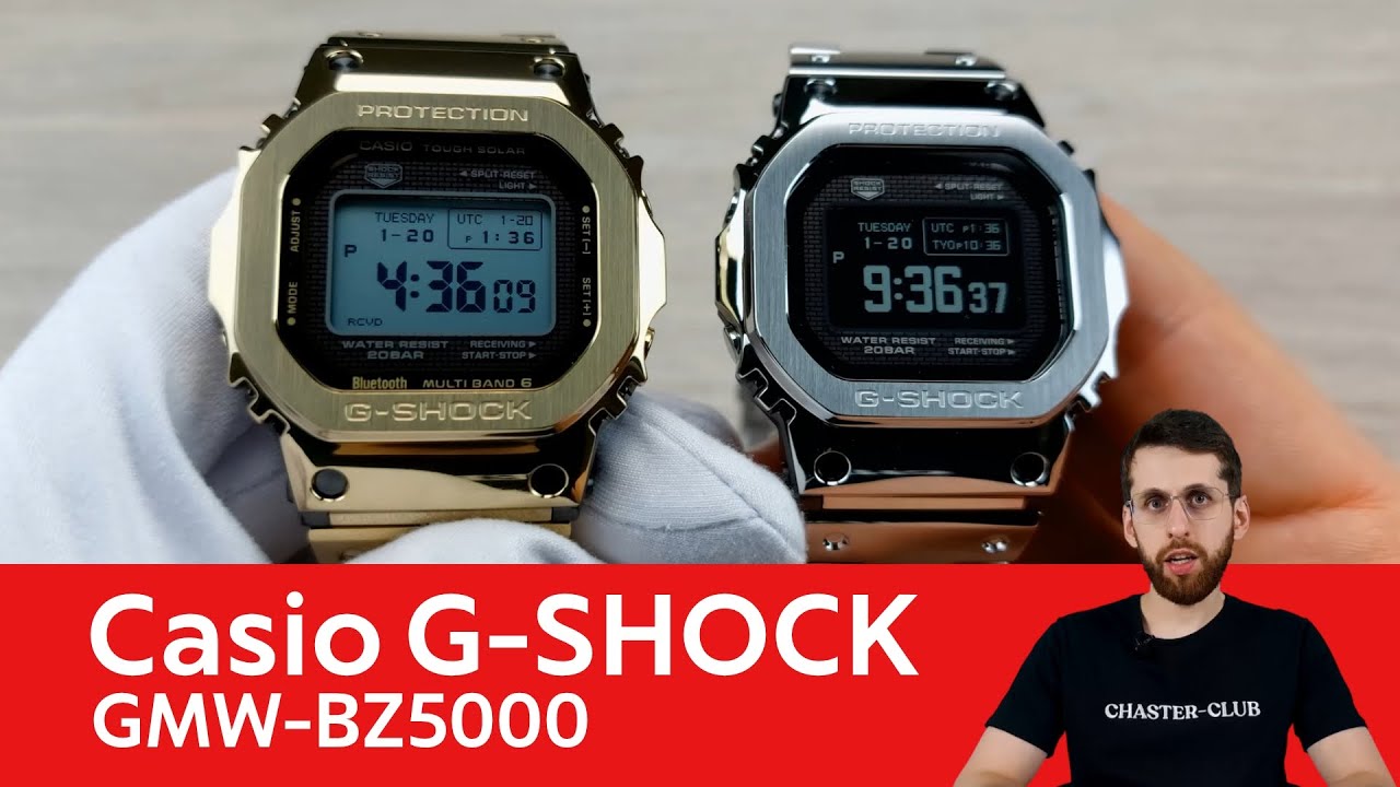 Меняем экран в G-SHOCK / Casio GMW-BZ5000