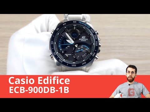 Динамичный хронограф с Bluetooth / Casio Edifice ECB-900DB-1B