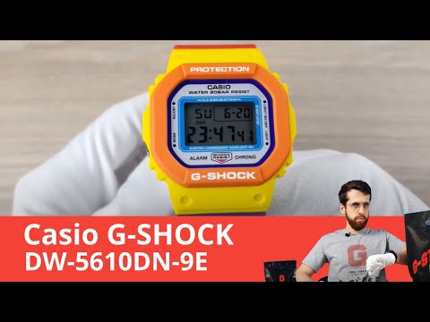 Самые Яркие G-SHOCK / Casio DW-5610DN-9E