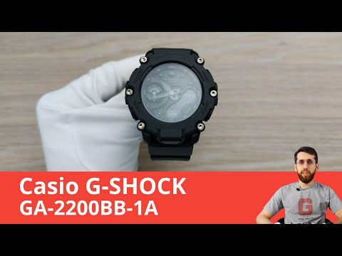 Новый карбоновый G-SHOCK / Casio GA-2200BB-1A
