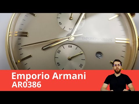 Часы Emporio Armani AR0386 - Обзор и Настройка