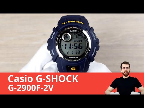 Обзор часов Casio G-SHOCK G-2900F-2V