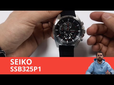 Часы Seiko SSB325P1 - Обзор, Настройка, Замена Батарейки