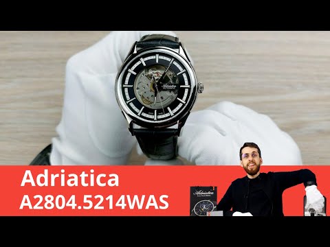 Классический швейцарский скелетон / Adriatica A2804.5214WAS