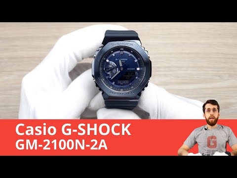 Стальной Синий Октагон / Casio G-SHOCK GM-2100N-2A