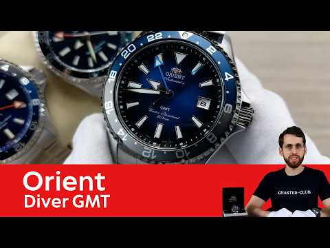 Новый дайвер Orient с GMT