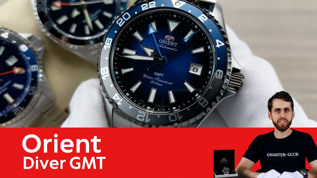 Новый дайвер Orient с GMT