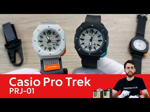 Первые стрелочные Pro Trek / Casio PRJ-01
