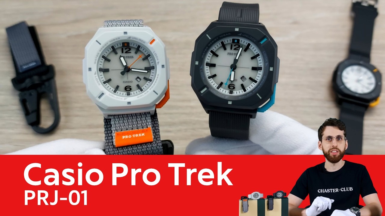 Первые стрелочные Pro Trek / Casio PRJ-01