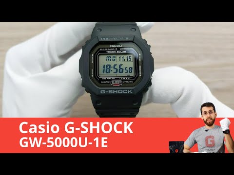 Легенда с обновлённым модулем / Casio G-SHOCK GW-5000U-1E