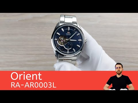 Синий циферблат и Открытый баланс / Orient RA-AR0003L