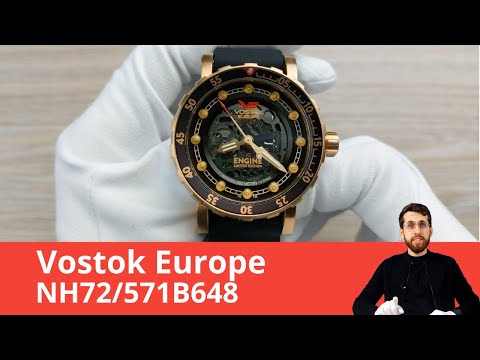 Новинка Октябрь 2021! Первый скелетон от Vostok Europe / NH72/571B648