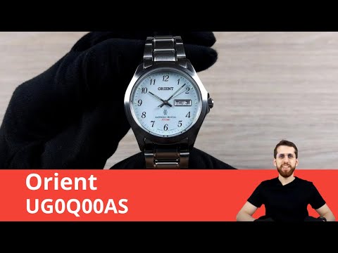 Элегантный и небольшой кварц с сапфиром / Orient UG0Q00AS
