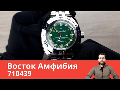 Что изображено на циферблате? / Восток Амфибия 710439