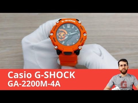 Оранжевая новинка G-SHOCK / Casio GA-2200M-4A