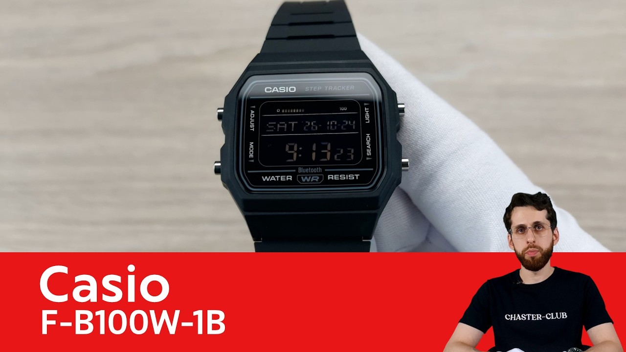 Bluetooth добавили в легенду / Casio F-B100W-1B