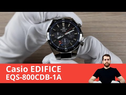 Карбон + Солнечная Батарея (Casio Edifice EQS-800CDB-1A)
