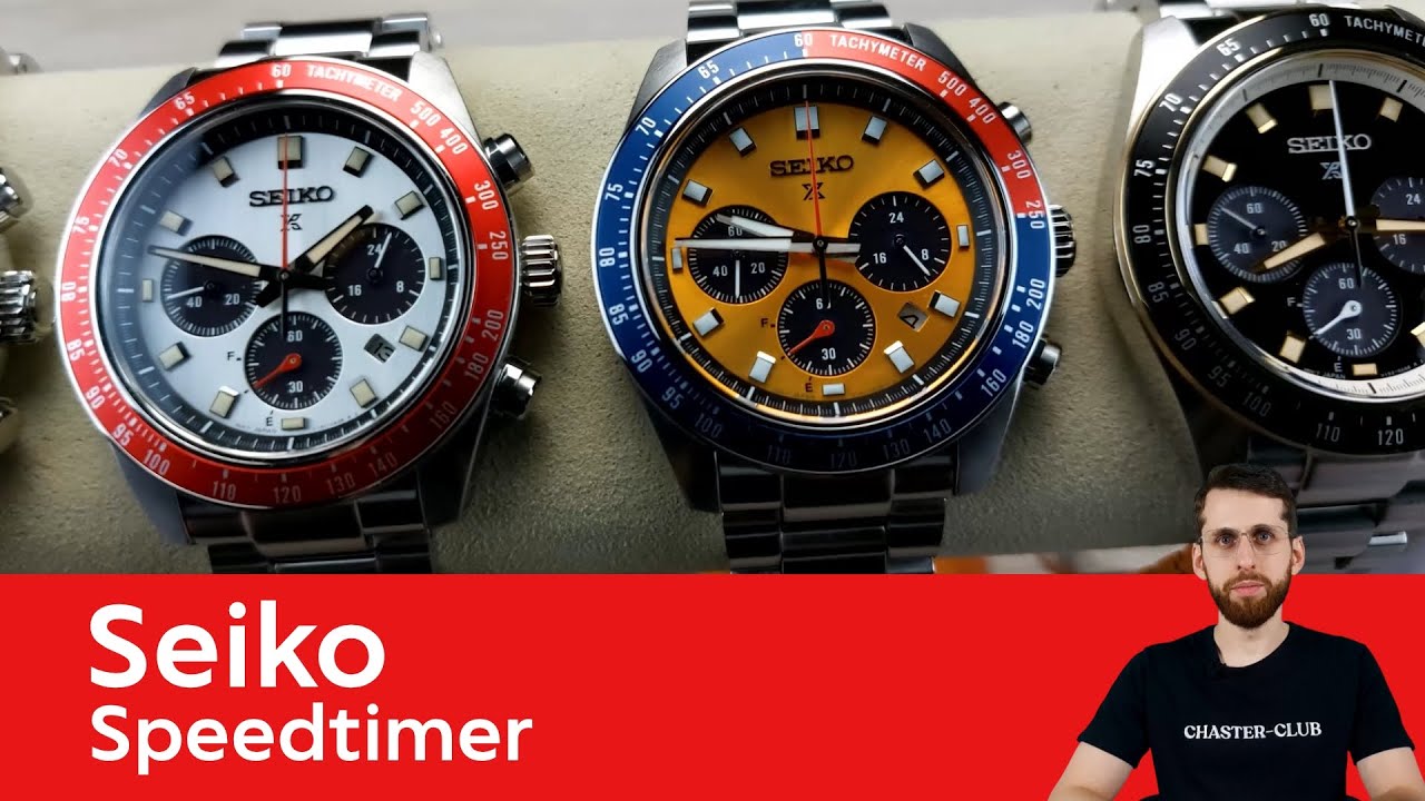 Разноцветные Speedtimer / Seiko SSC