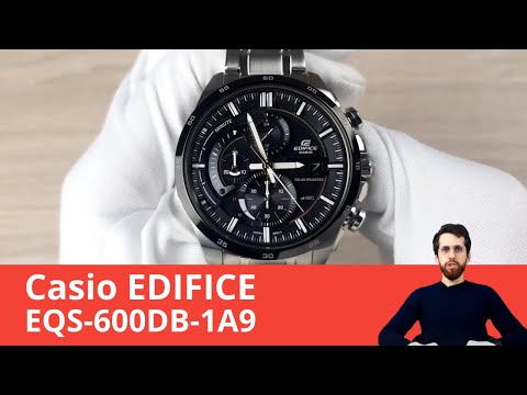 Многоуровневый циферблат / Casio Edifice EQS-600DB-1A9