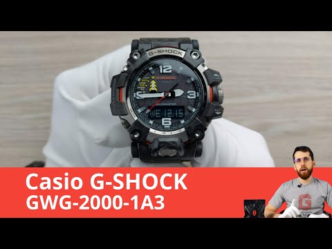 Обновлённый, флагманский Mudmaster / Casio G-SHOCK GWG-2000-1A3