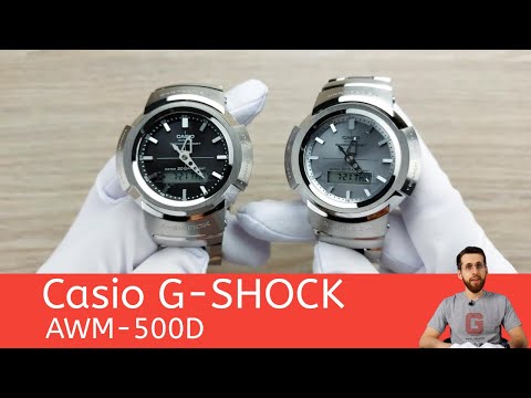 Стальной привет из 1989 года / Casio G-SHOCK AWM-500D-1A и AWM-500D-1A8